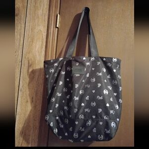 PINK Victoria's Secret Black Travel Bag
